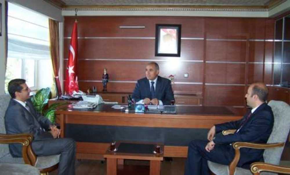 Ağır Ceza Mahkemesi Başkanlarından Kaymakam Kılıç`a Ziyaret