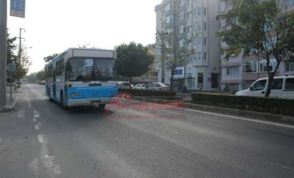Tekirdağ `ın Otobüsü Çorlu Yollarında