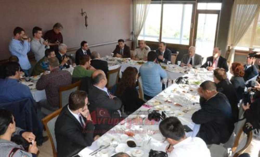 Tekirdağ Valisi Ali Yerlikaya Basın Mensupları Ile Buluştu