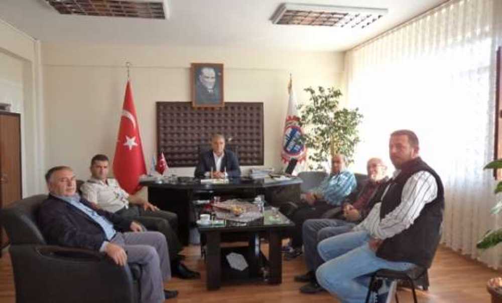 Jandarma Komutanı Gürzsoy`dan Yeni Sanayi Sitesi`ne Ziyaret