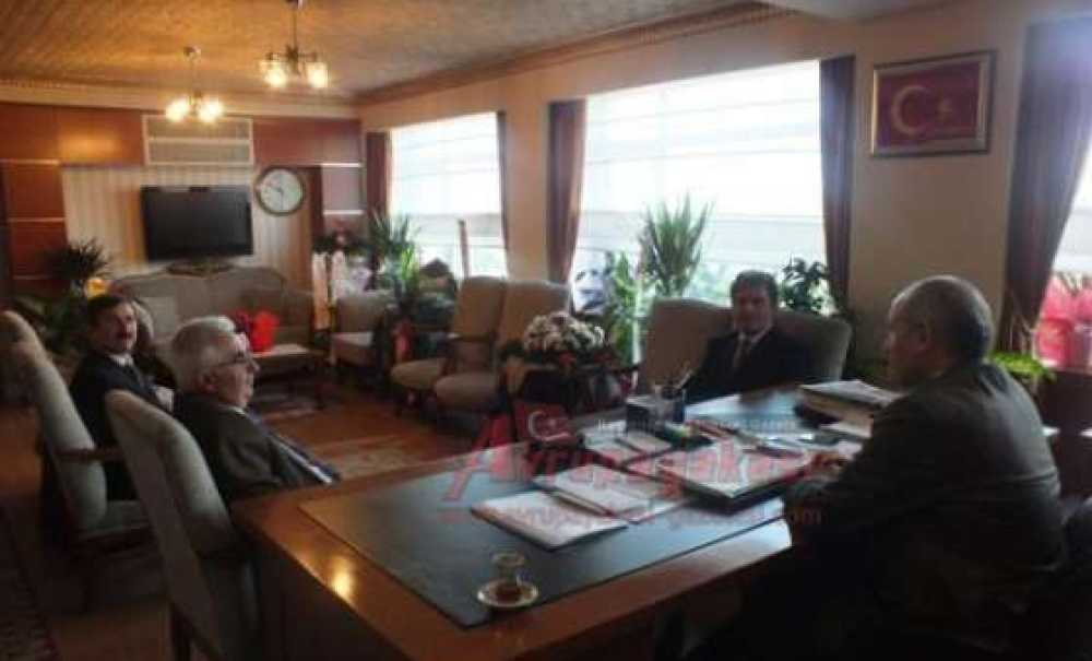 Çorlu Müftüsü Gülmek`ten Kaymakam Kılıç`a Ziyaret