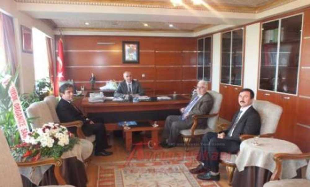 Çorlu Müftüsü Gülmek`ten Kaymakam Kılıç`a Ziyaret