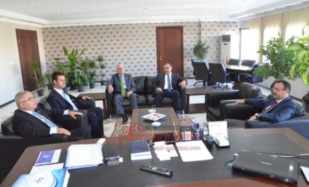 Cumhuriyet Başsavcısı Korkmaz`dan Başkan Baysan`a Ziyaret