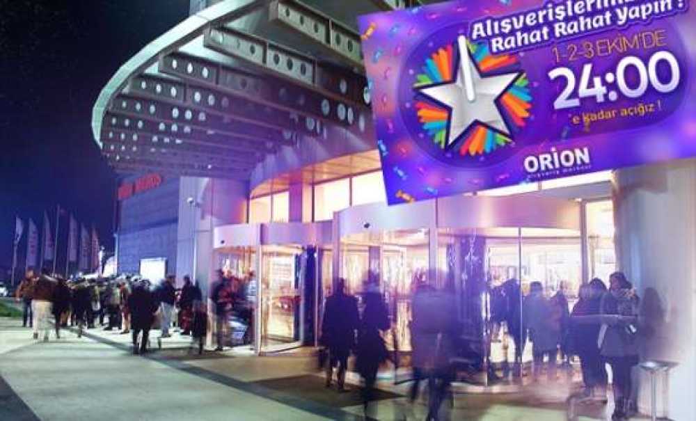 Orion Gece Yarısına Kadar Açık