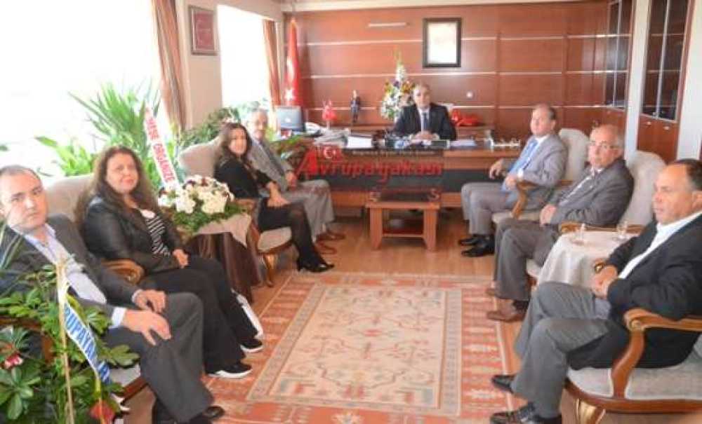 Çorlu Kent Konseyi`nden Kaymakam Kılıç`a Ziyaret