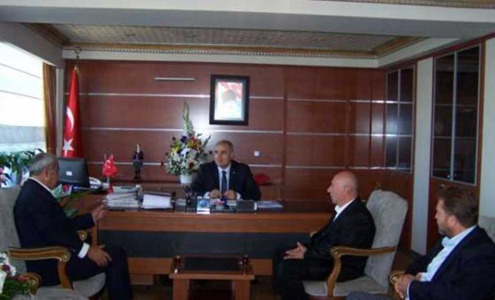 Çorlu Ticaret Borsası`ndan Kaymakam Kılıç`a Ziyaret