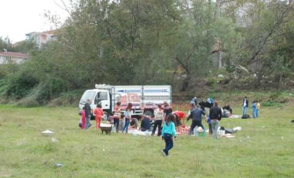 Boş Alanlar Kurban Kesim Alanı Olarak Kullanıldı