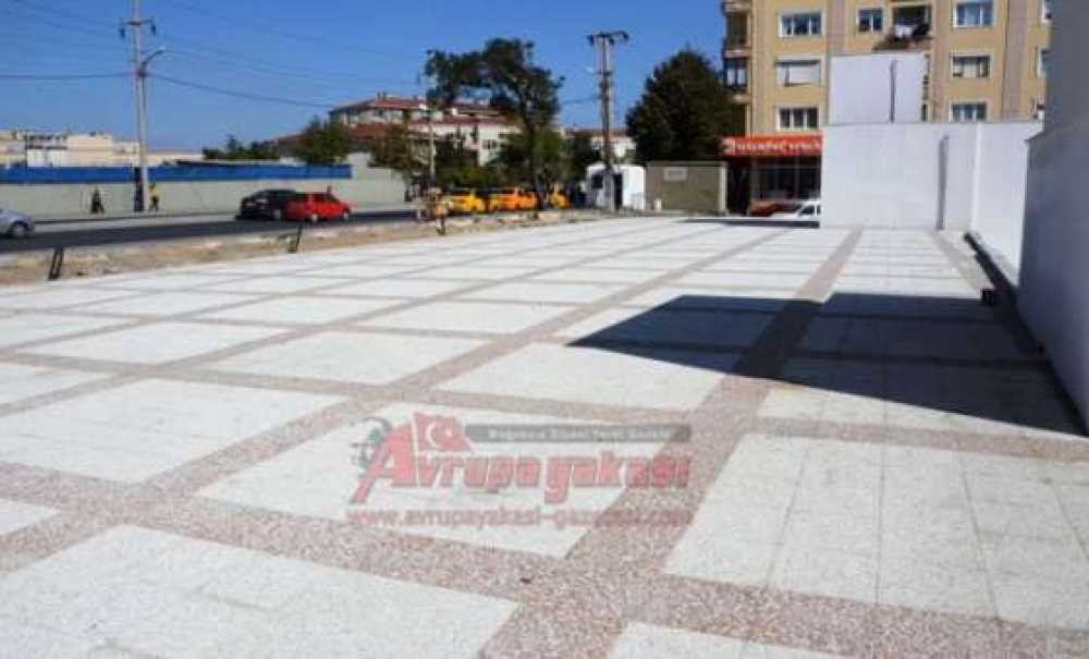 Çorlu Belediyesi Santral Kavşağındaki Çalışmaları Sürdürüyor