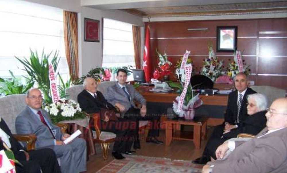 Çorlu Huzurevi Sakinlerinden Kaymakam Kılıç`a Ziyaret