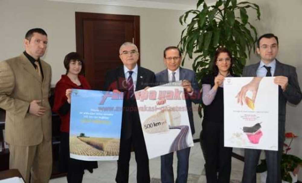 Tmo Çorlu Ajansından Başkan Baysan'a İsraf Kampanyası Ziyareti