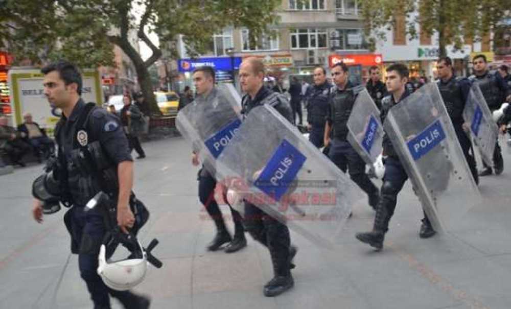 Çorlu'da Kobani Eylemi