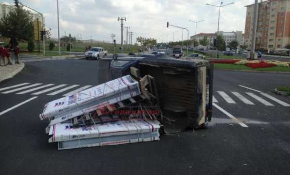 Çorlu`da Kaza 1 Yaralı