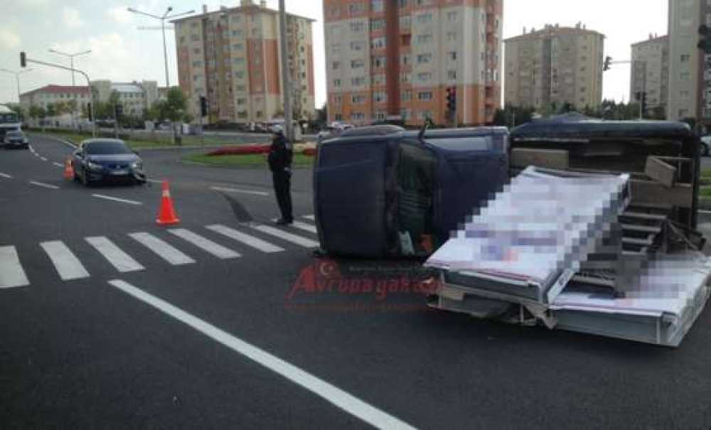 Çorlu`da Kaza 1 Yaralı