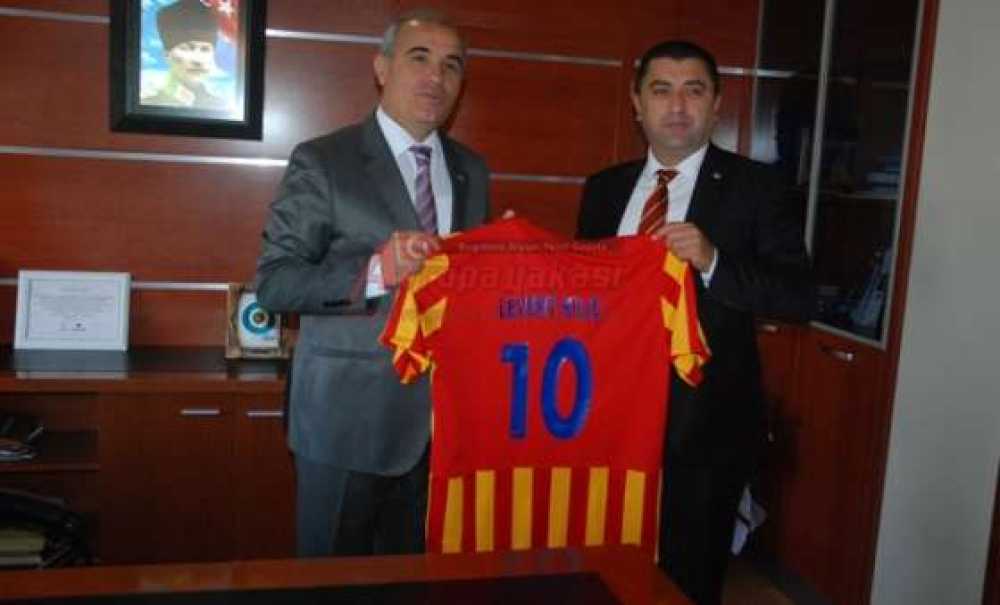 Çorlu Kaymakamı Levent Kılıç`tan Çorluspor 1947`ye Tam Destek