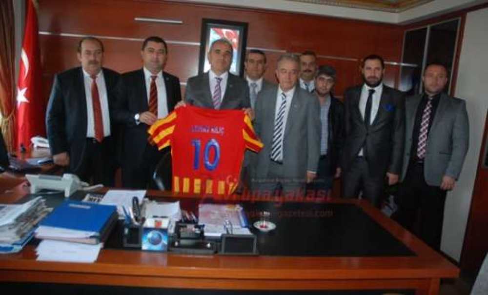 Çorlu Kaymakamı Levent Kılıç`tan Çorluspor 1947`ye Tam Destek