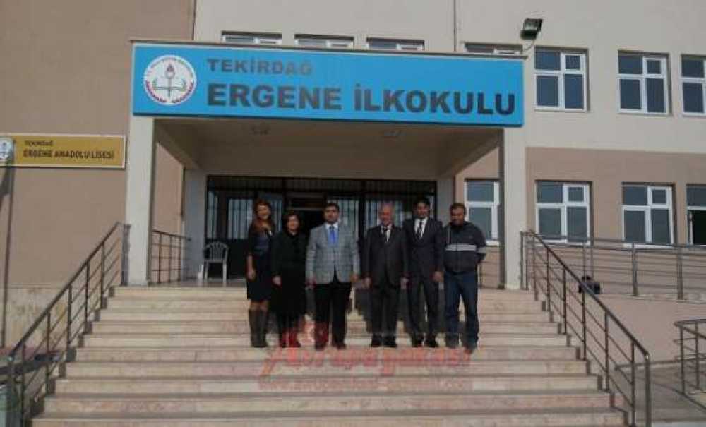 Kaymakam Kızıltoprak, Okulları Ziyaret Etti