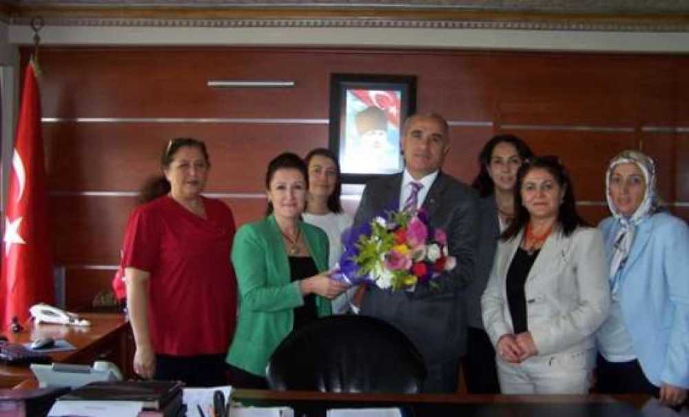 Çorlu Kent Konseyi Kadın Meclisi`nden Kaymakam Kılıç'a Ziyaret