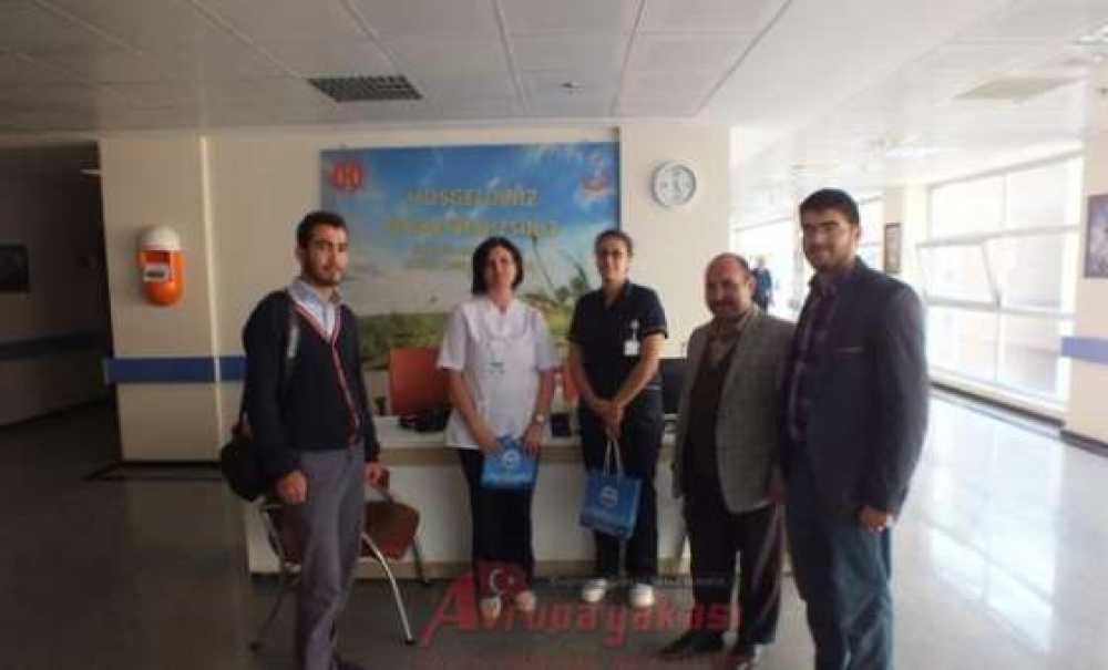 Müftülük Personelinden Hastalara Ziyaret