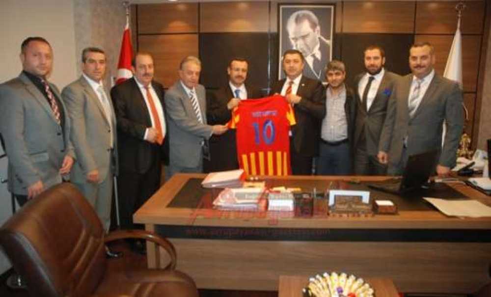 Çorluspor 1947`den Başsavcı Korkmaz`a Ziyaret