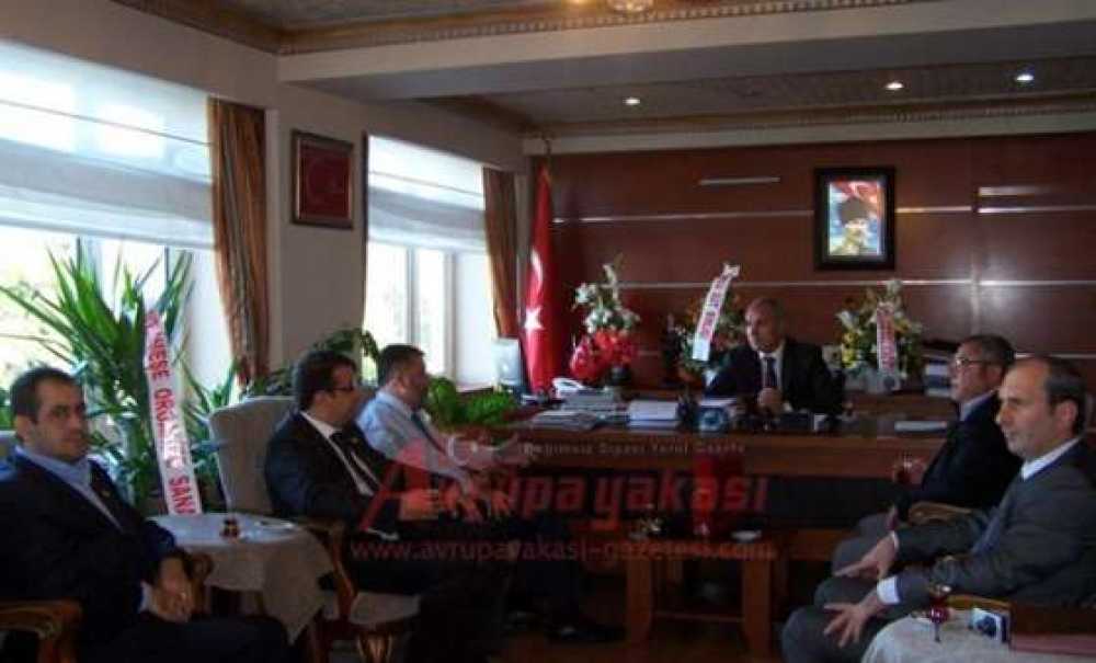 Ergene Yeşil Çevre Kooperatifin`den Kaymakam Kılıç`a Ziyaret