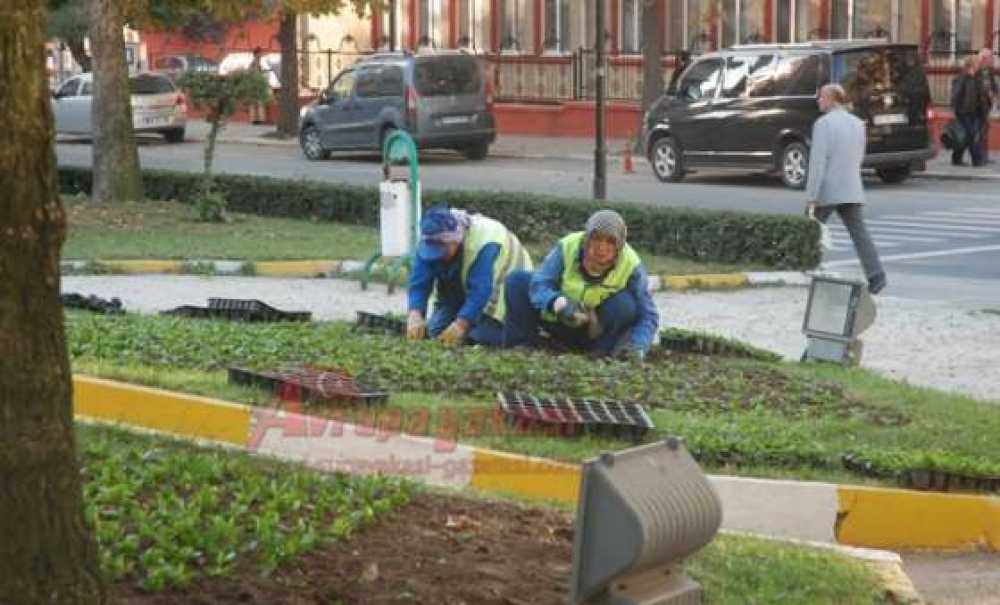 Uğur Mumcu Parkı'na Bakım