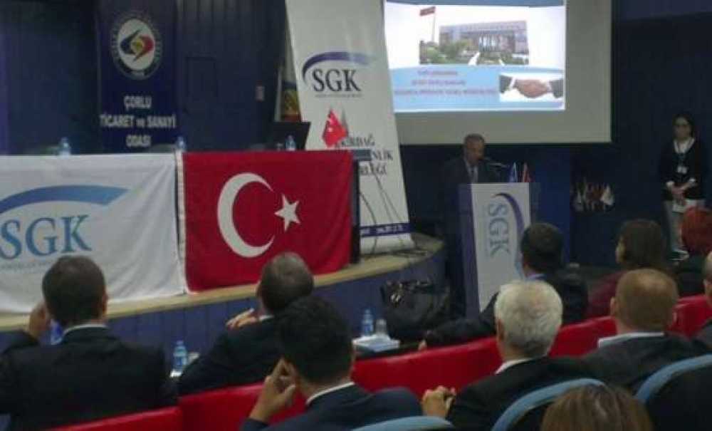Çorlu Smmmo 6552 Sayılı Torba Kanun Seminerlerini Sürdürüyor