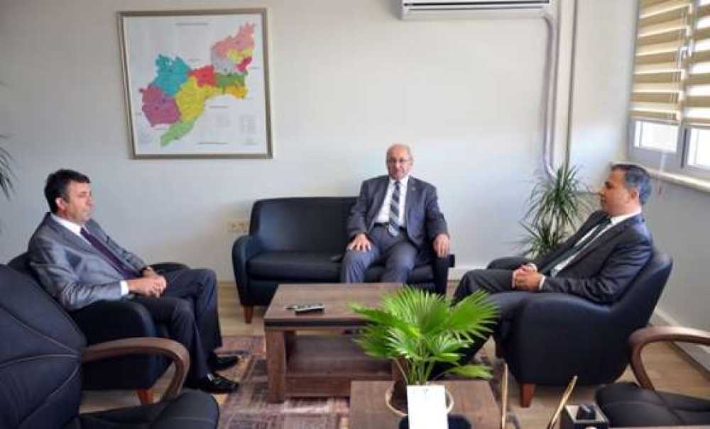 Vali Yerlikaya'dan Teski Genel Müdürü Orta'ya Ziyaret