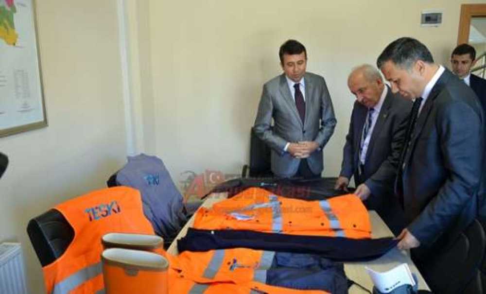 Vali Yerlikaya'dan Teski Genel Müdürü Orta'ya Ziyaret