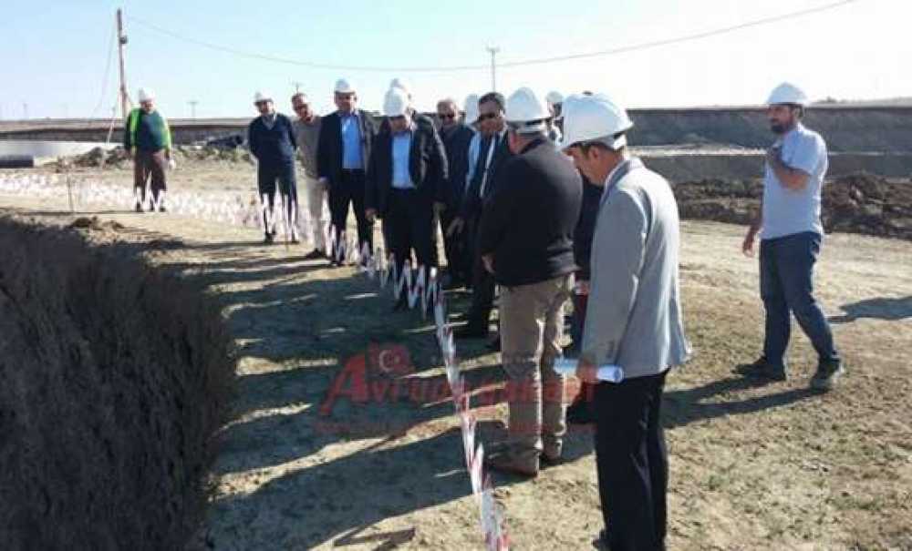 Vali Yerlikaya Türkgücü Osb Atıksu Arıtma Tesisi İnşaatını İnceledi,