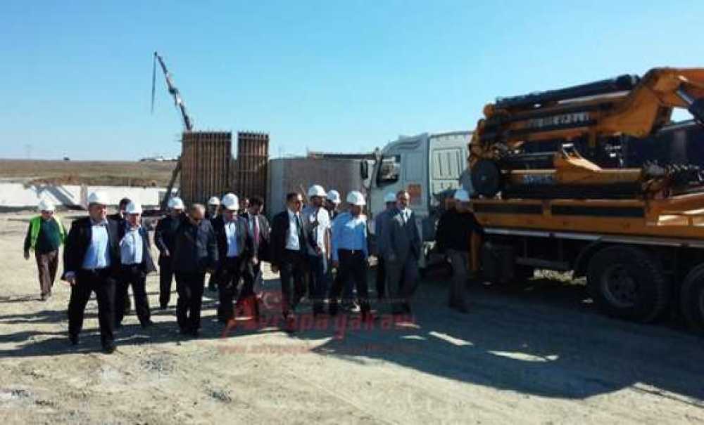 Vali Yerlikaya Türkgücü Osb Atıksu Arıtma Tesisi İnşaatını İnceledi,
