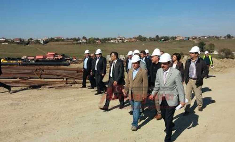 Vali Yerlikaya Türkgücü Osb Atıksu Arıtma Tesisi İnşaatını İnceledi,