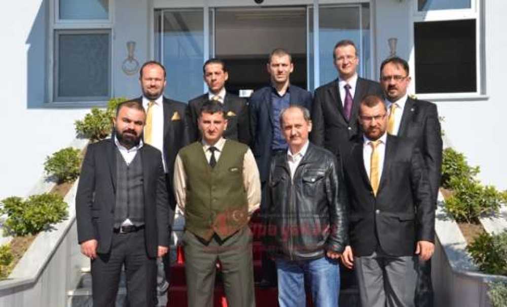 Çorlu Gazeteciler Derneği'nden Yüzbaşı Serkan Gürzsoy'a Ziyaret