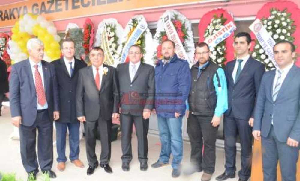 Trakya Gazeteciler Birliği Derneği Yeni Yerinde