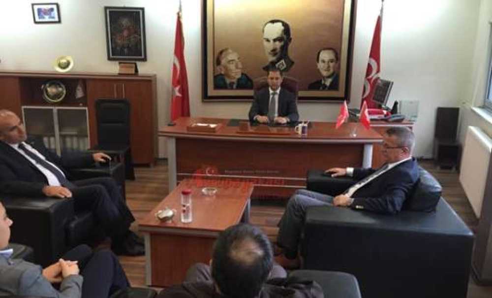 Çorlu Kaymakamı Kılıç'tan Mhp'ye Ziyaret