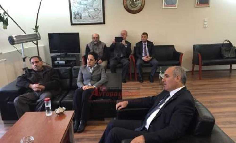 Çorlu Kaymakamı Kılıç'tan Mhp'ye Ziyaret