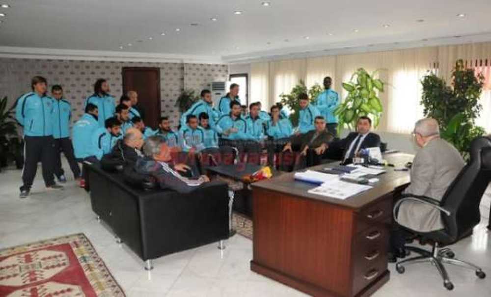 Başkan Baysan'a Çorluspor 1947 Ziyareti