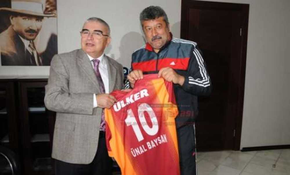 Başkan Baysan'a Çorluspor 1947 Ziyareti