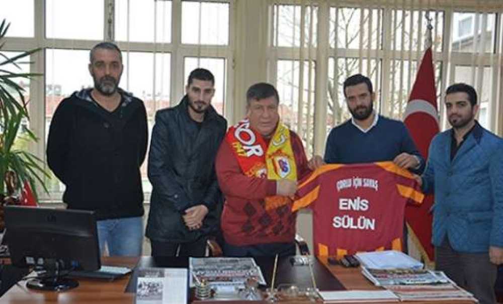 Çorluspor 1947 Taraftarlarından Başkan Sülün'e Ziyaret