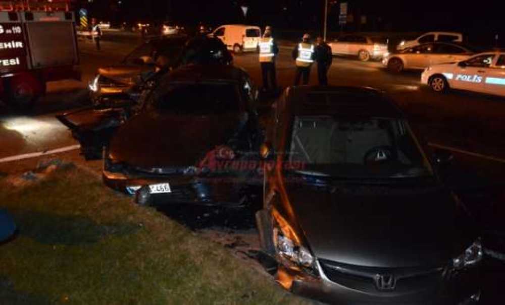 Çorlu'da Trafik Kazası: 6 Yaralı
