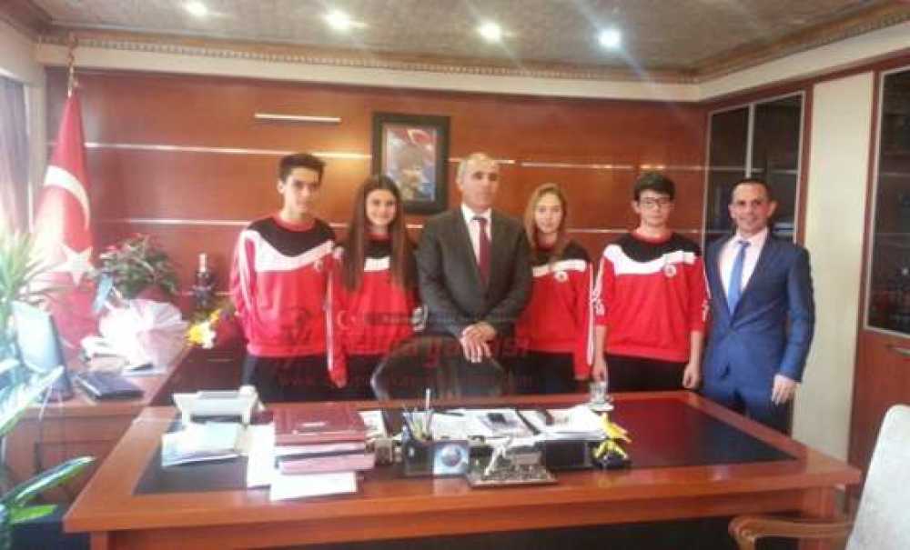 Çorlu İdman Yurdu Spor Kulübü'nden Kaymakam Levent Kılıç'a Ziyaret