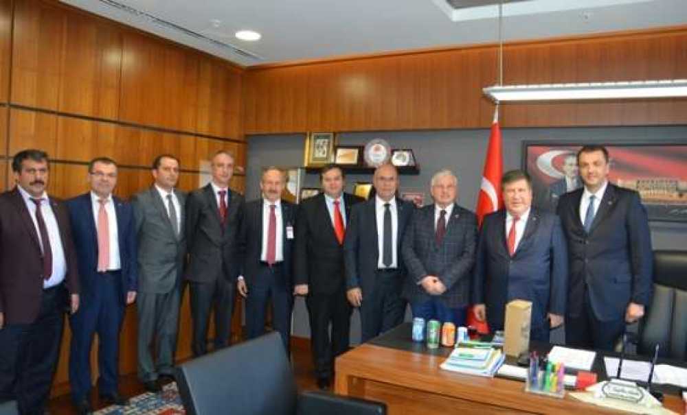 Çorlu Tso Heyetinden Tobb Ve Tbmm`ye Ziyaret