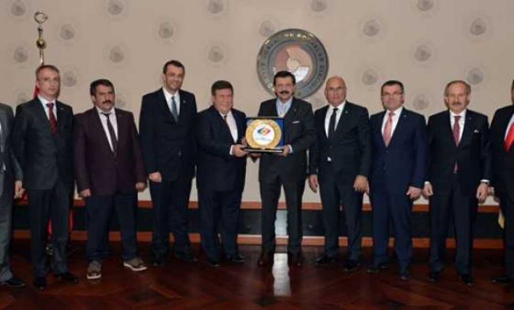 Çorlu Tso Heyetinden Tobb Ve Tbmm`ye Ziyaret