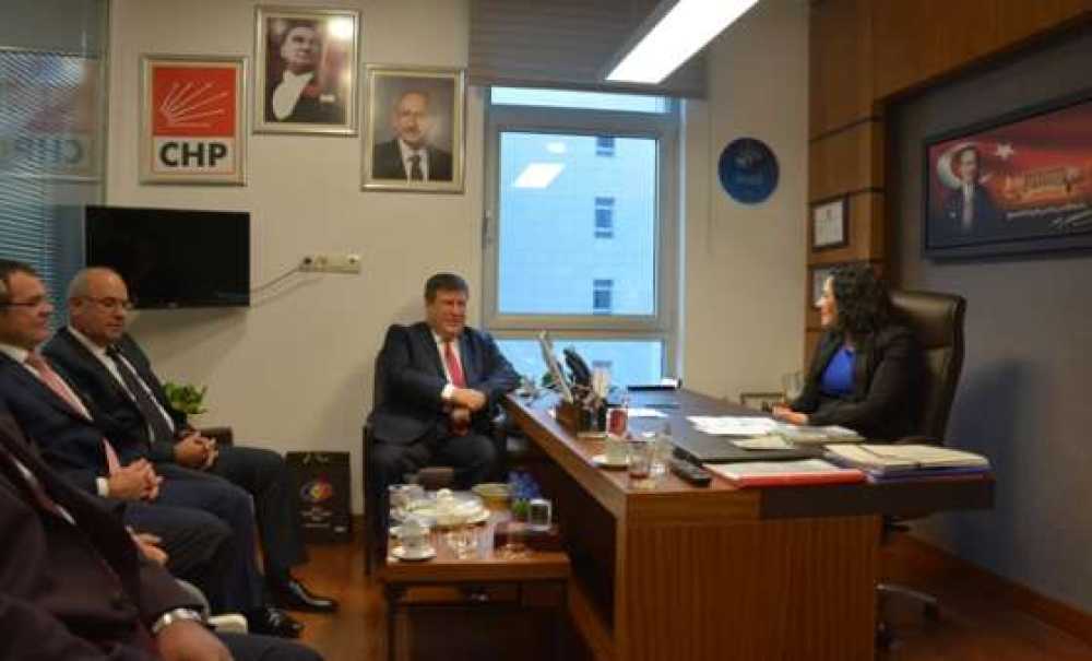 Çorlu Tso Heyetinden Tobb Ve Tbmm`ye Ziyaret