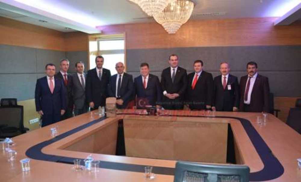 Çorlu Tso Heyetinden Tobb Ve Tbmm`ye Ziyaret