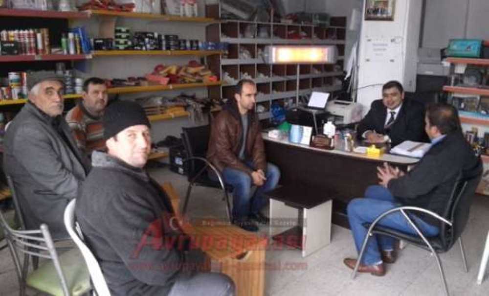 Kaymakam Kızıltoprak'tan Cumhuriyet Mahallesi Muhtarlığı'na Ziyaret