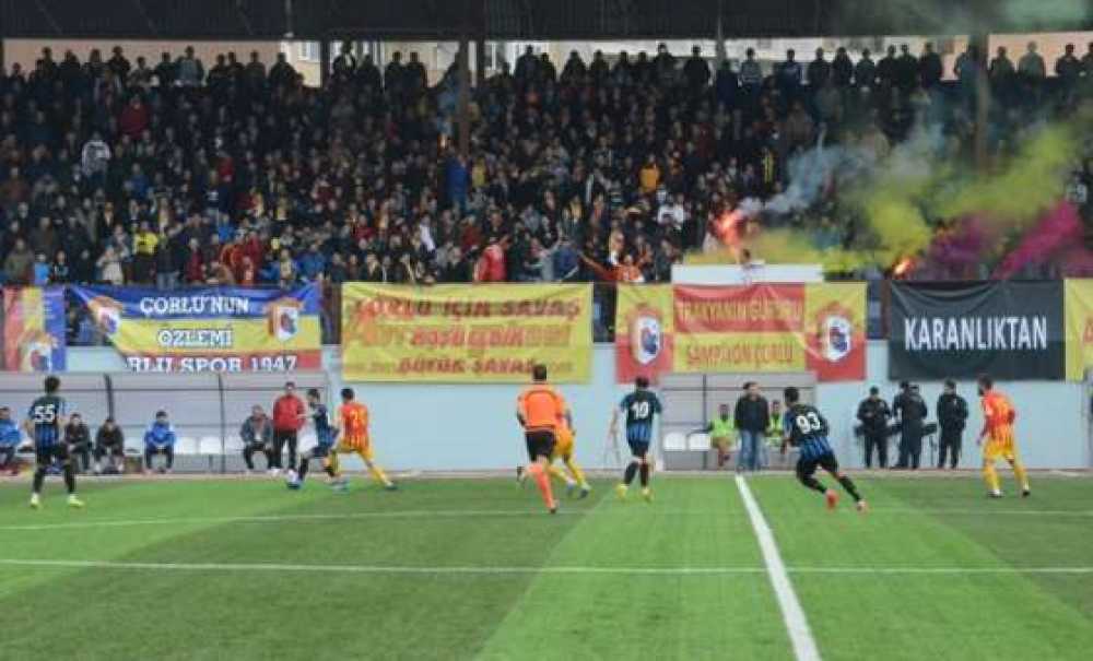 Çorluspor 1947`ye Seyircisizi Oynama Cezası