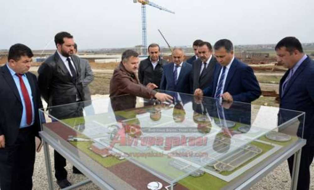 Vali Yerlikaya Ergene 2 Osb Atıksu Arıtma Tesisi İnşaatını İnceledi