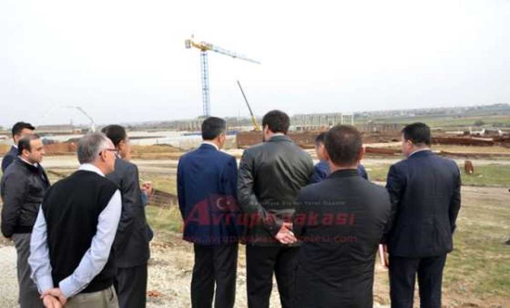 Vali Yerlikaya Ergene 2 Osb Atıksu Arıtma Tesisi İnşaatını İnceledi