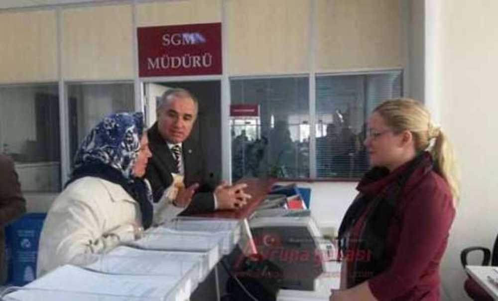 Kaymakam Kılıç`tan Sgm Ve Şoförler Odası`na Ziyaret