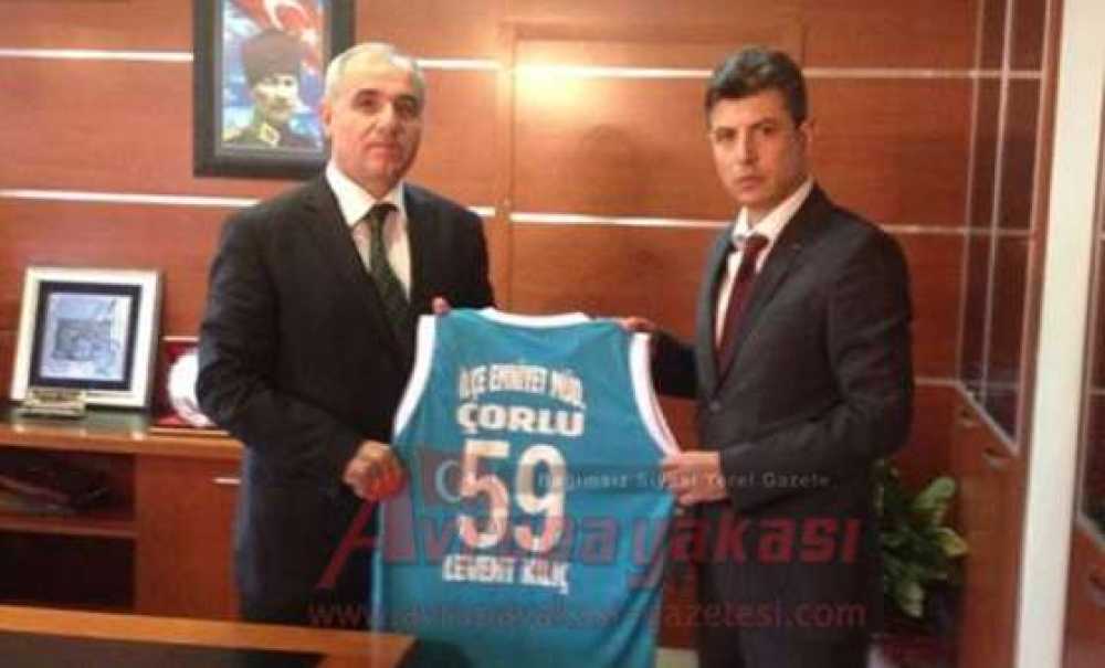 Emniyet Müdürü Efe'den Kaymakam Kılıç'a Ziyaret